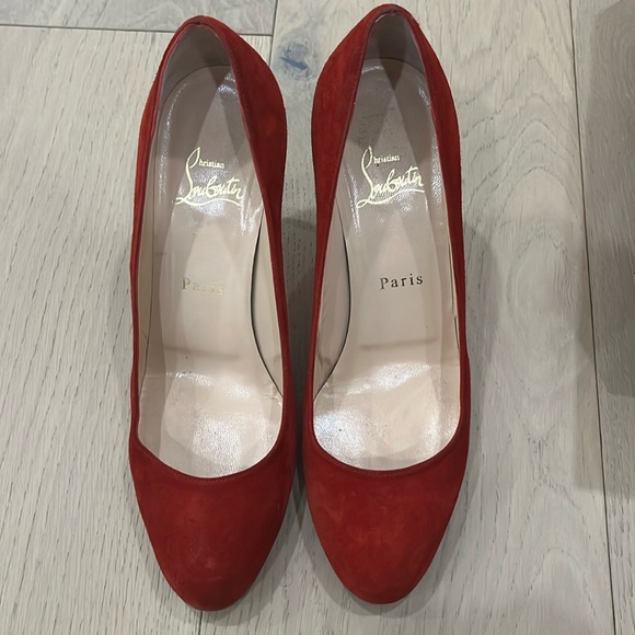 Christian Louboutin Suede Pumps - Picture 2 of 4